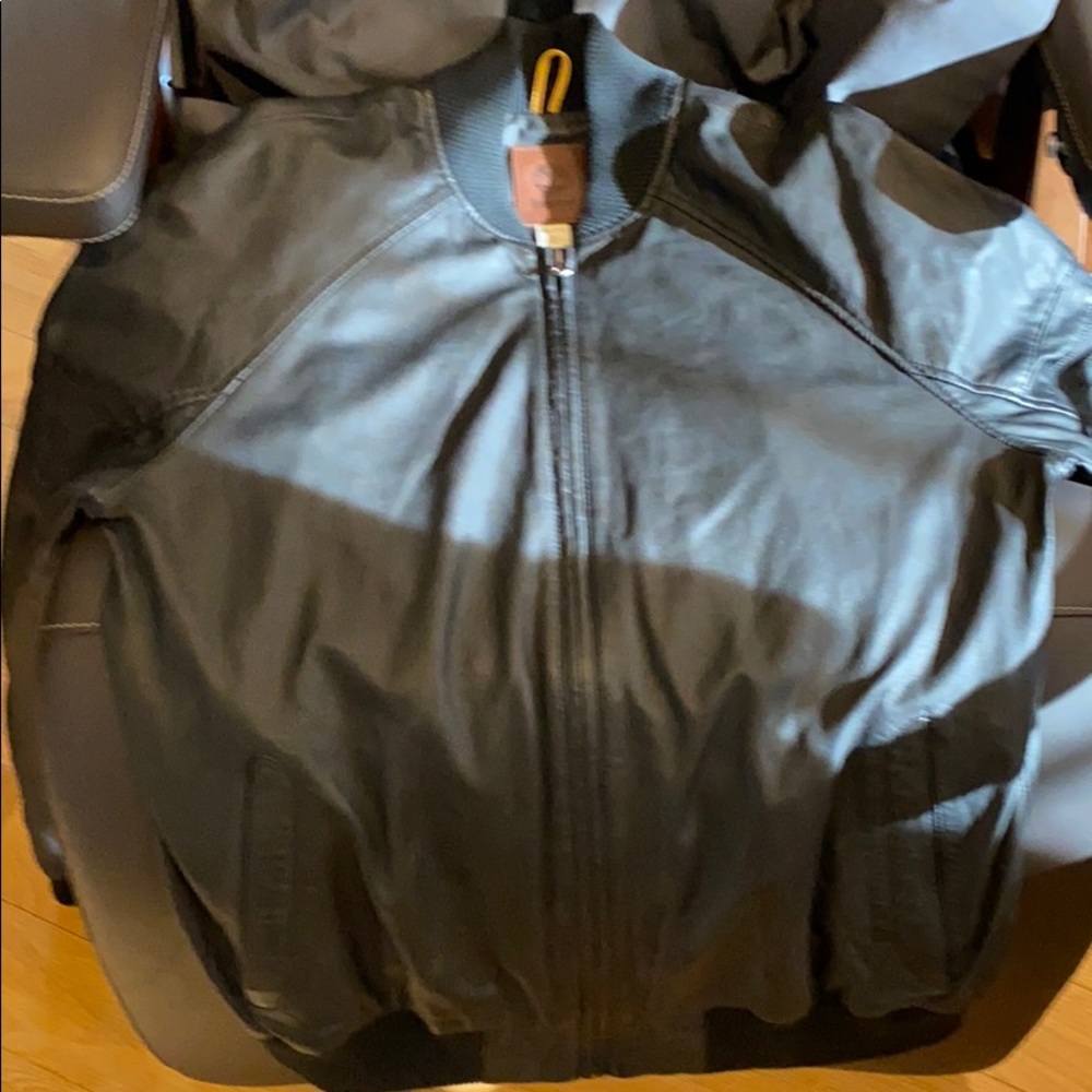 Timberland leather bomber